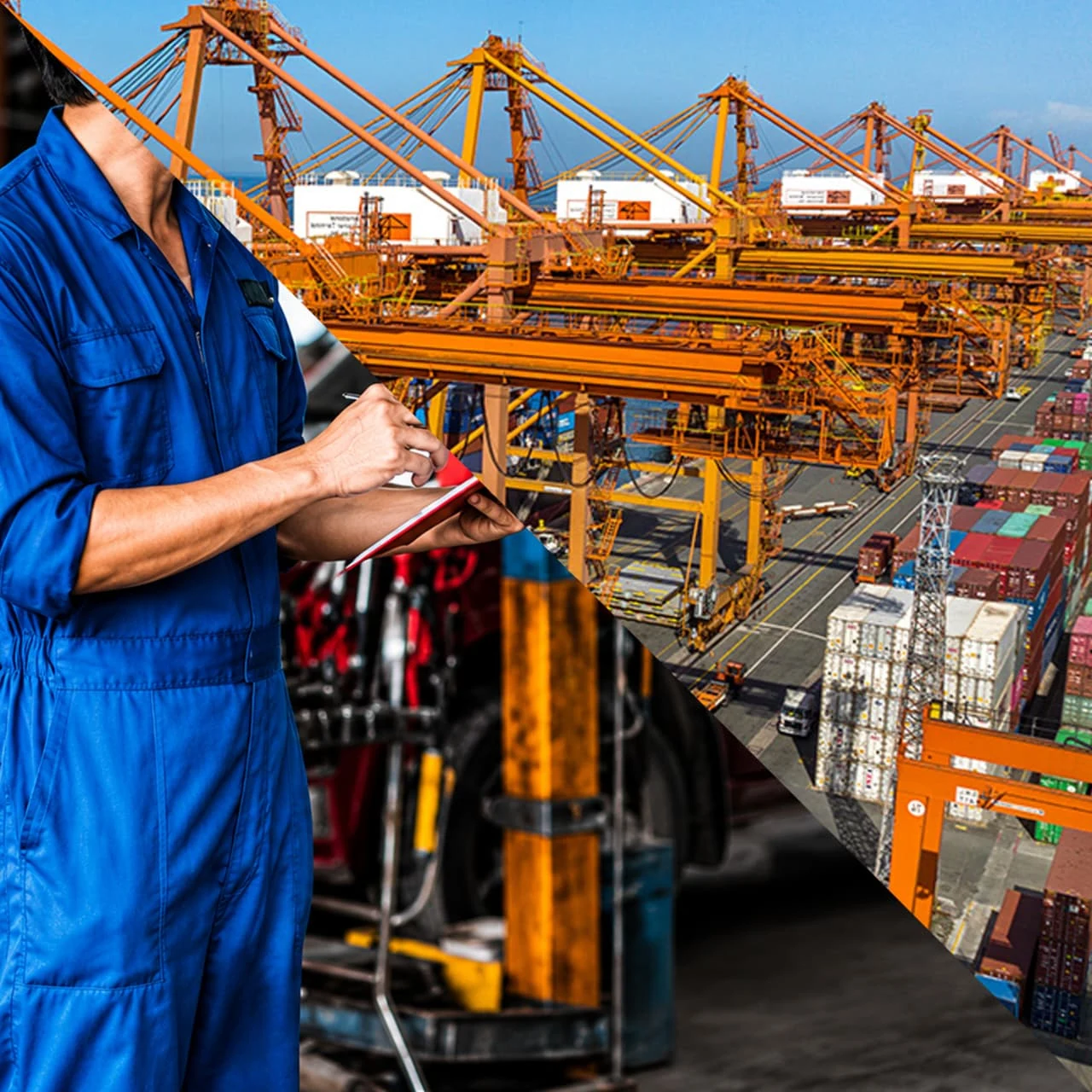 Port dan handling equipment